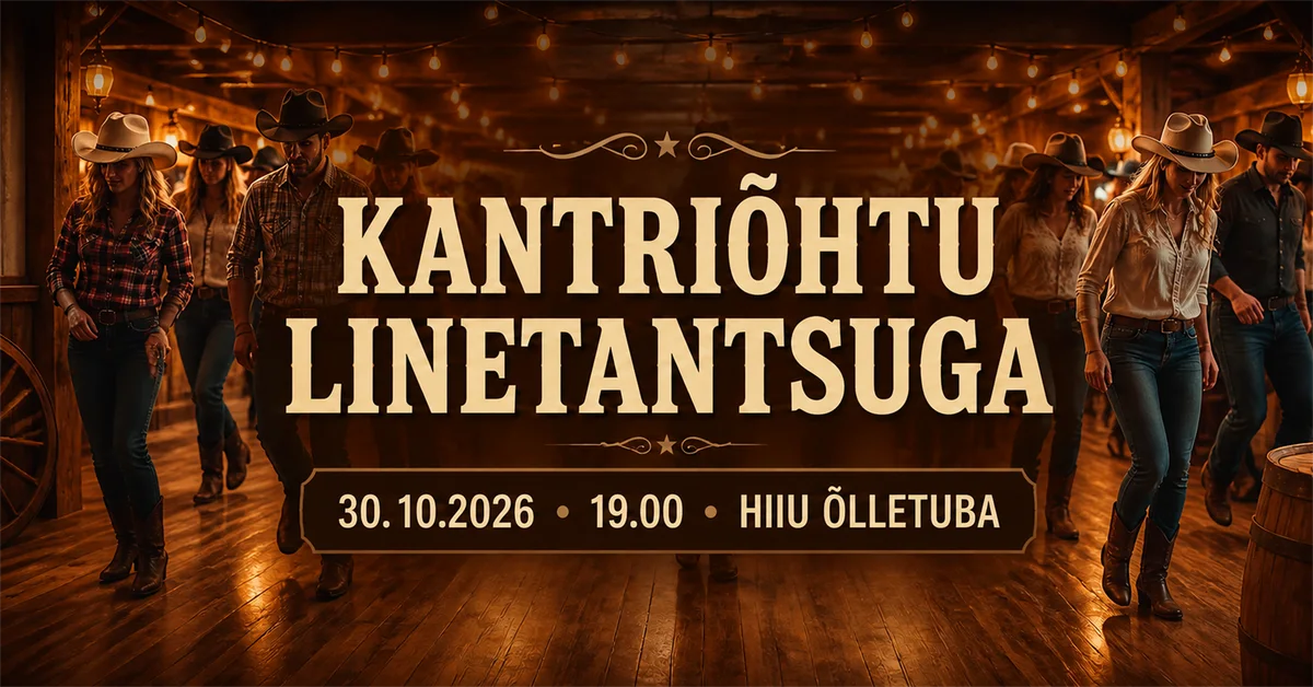 Kantriõhtu linetantsuga